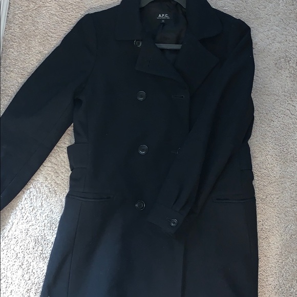 apc peacoat